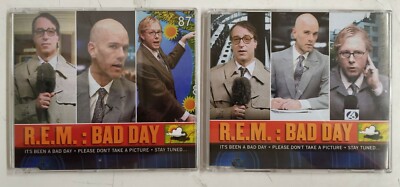 R.E.M. Bad Day doble Cd-Single #1 & #2 UK 2003