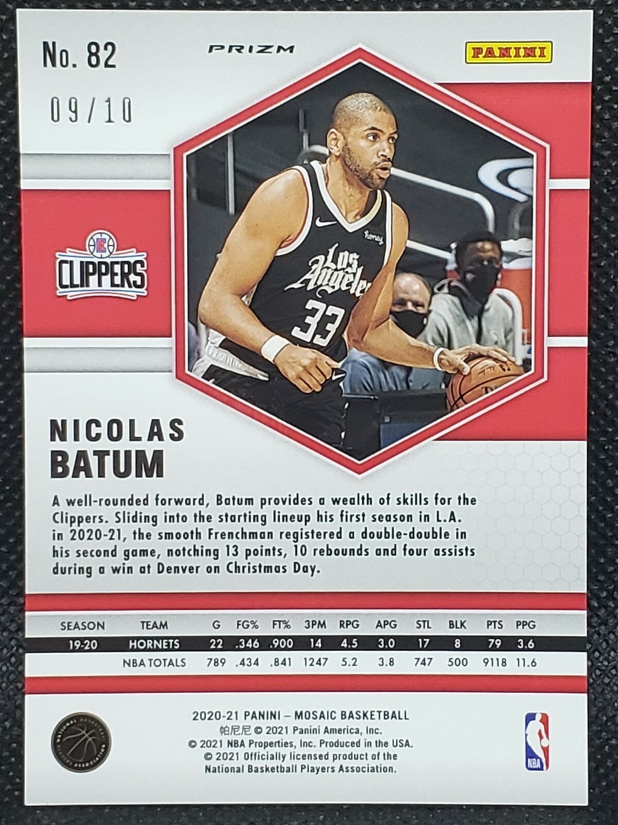 2020-21 Panini Mosaic Basketball NBA Mosaics Numbered | eBay