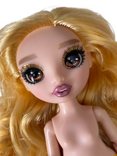 Rainbow High Doll Sheryl Meyer Series 3 Nude Yellow Hair 4 Custom Jointed