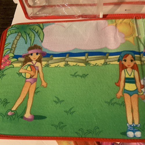 Lets Dress Up soft play Interactive Display & Play 3D Felt Playset Carry Bag HTF - Picture 11 of 16