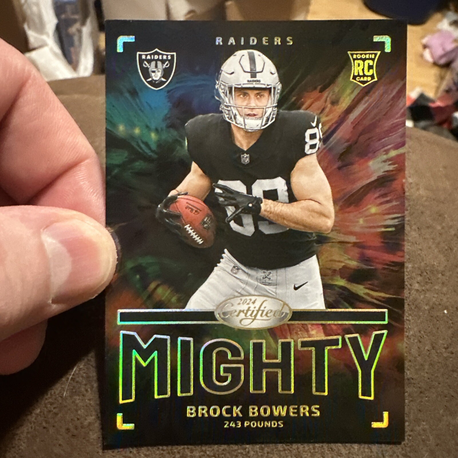 2024 Panini Certified The Mighty Brock Bowers The Mighty Case Hit Rookie 🔥