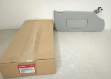 New OEM genuine Honda Sun Visor 2003-2007 Accord Grey NH220L lighted RH 
