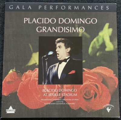 Placido DOMINGO - GRANDISIMO Seville World Expo Opera Puccini LaserDisc