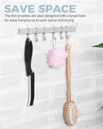 Cleaning Brush - Hard Bristle Crevice Cleaning Brush, Multifunctional Gap Scrub - Picture 3 of 9