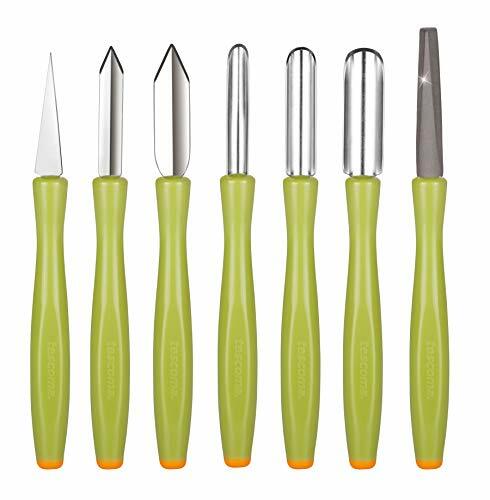 Set Intaglio Verdure Tescoma Presto Carving 422010 in Acciaio Inox