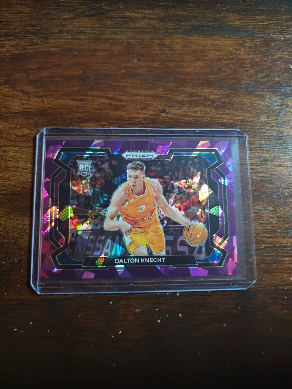 2024-25 Prizm Draft Picks DALTON KNECHT PURPLE ICE VARIATION RC 002/149 #50 SP