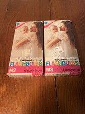 Lot Of 2 SYLVANIA Blue Dot Flash Bulbs M3 Pack Of 12s- New Old Stock