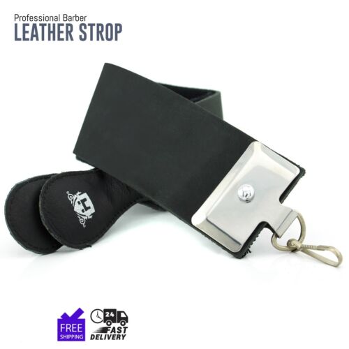 Classic Shaving Kits Antique Look Leather Strop ,Straight Razor & Strop Paste - Picture 2 of 2