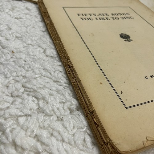 Sheet Music 7 Vintage Song Books 1913-1952 Art Craft Junk Journal Scrapbooking - Picture 7 of 10