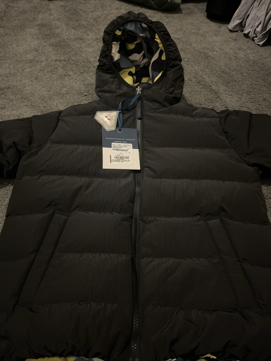 Genuine Pyrenex puffer down Kids Coat Size 12 years Reversible