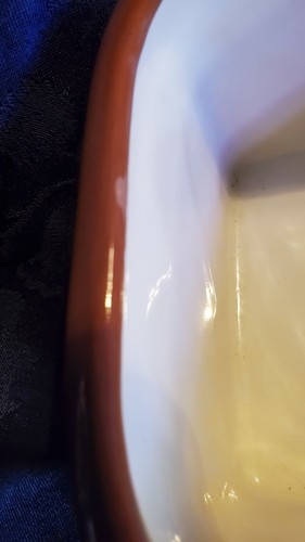 Ceramic Easter Egg Basket Candy Cookie Jar Hand Painted 5 x 5 x 6 3" Deep - Picture 7 of 8