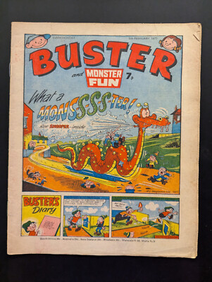 Buster and Monster Fun Comic, 5th February 1977, IPC/Fleetway