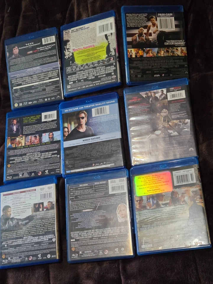 Blu Ray Лот из 9-КРИМИНАЛЬНЫХ ФИЛЬМОВ-КОПЛЕНД/КОНФИДЕНЦИАЛЬНО/ПОВЕЛИТЕЛЬ ВОЙНЫ/ТРЕНИРОВОЧНЫЙ ДЕНЬ - Изображение 2 из 3