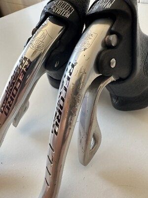 Levier Frein/commutation Campagnolo Record Titanium - 9 Vitesses, Pour Vélo De Course, Occasion