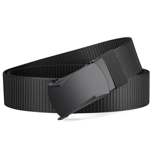 Casual Men Business Belt Durable Metal Automatic Buckle Waistband - Picture 13 of 18