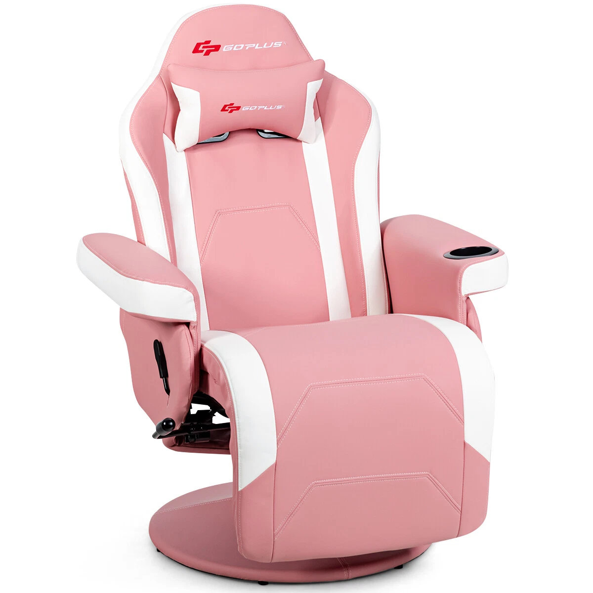 Gaming chair with speakers cheap and cup holder