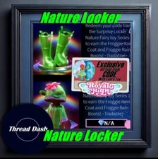 Royale High Nature Fairy Surprise Locker Code Only Item Fast Delivery Through DM
