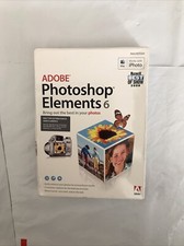 Adobe Photoshop Elements 6 For Macintosh DVD ROM w/ Serial Number