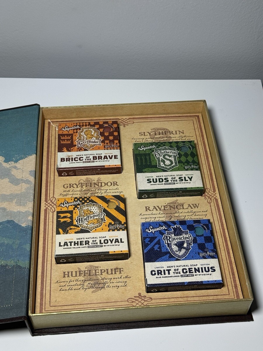 Dr. Squatch Harry Potter Collection Limited Edition 4 Piece Box
