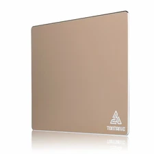 High Quality Gaming Aluminium Metal Mouse Pad - Gold