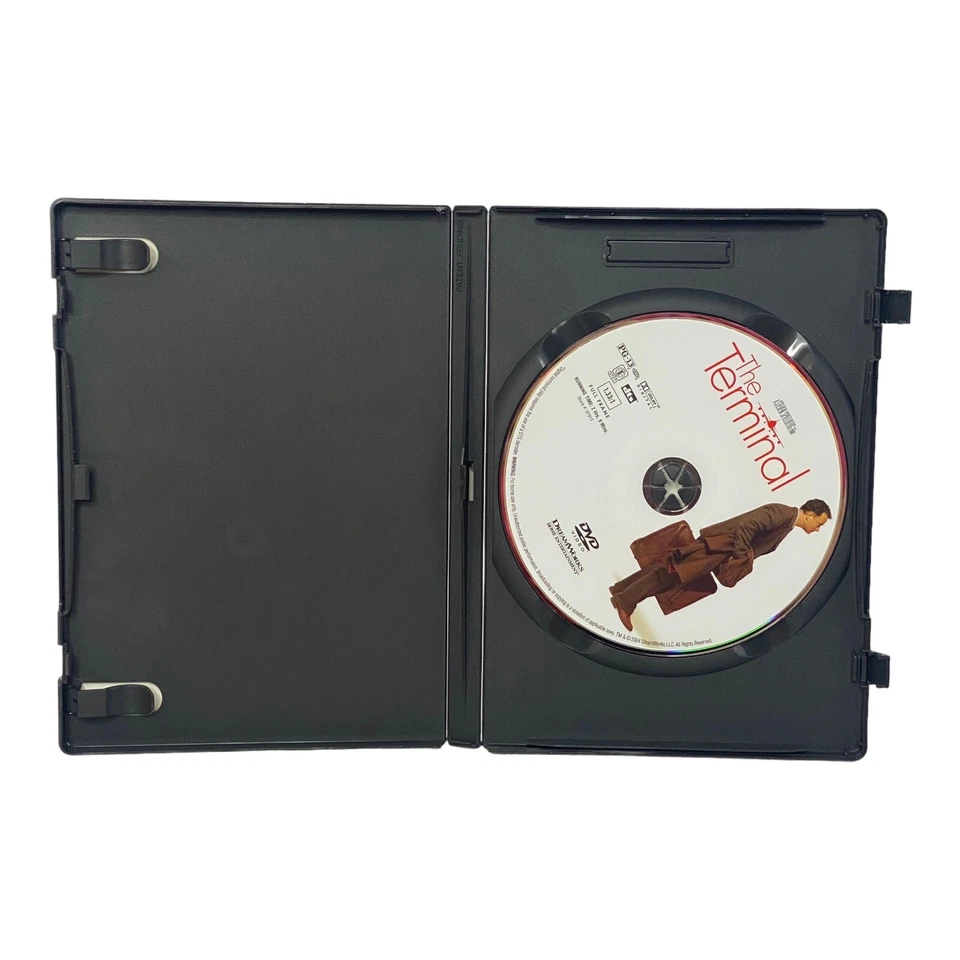 The Terminal (DVD, 2004) Comedy, Romance, Tom Hanks, Catherine Zeta-Jones - Image 3 of 4