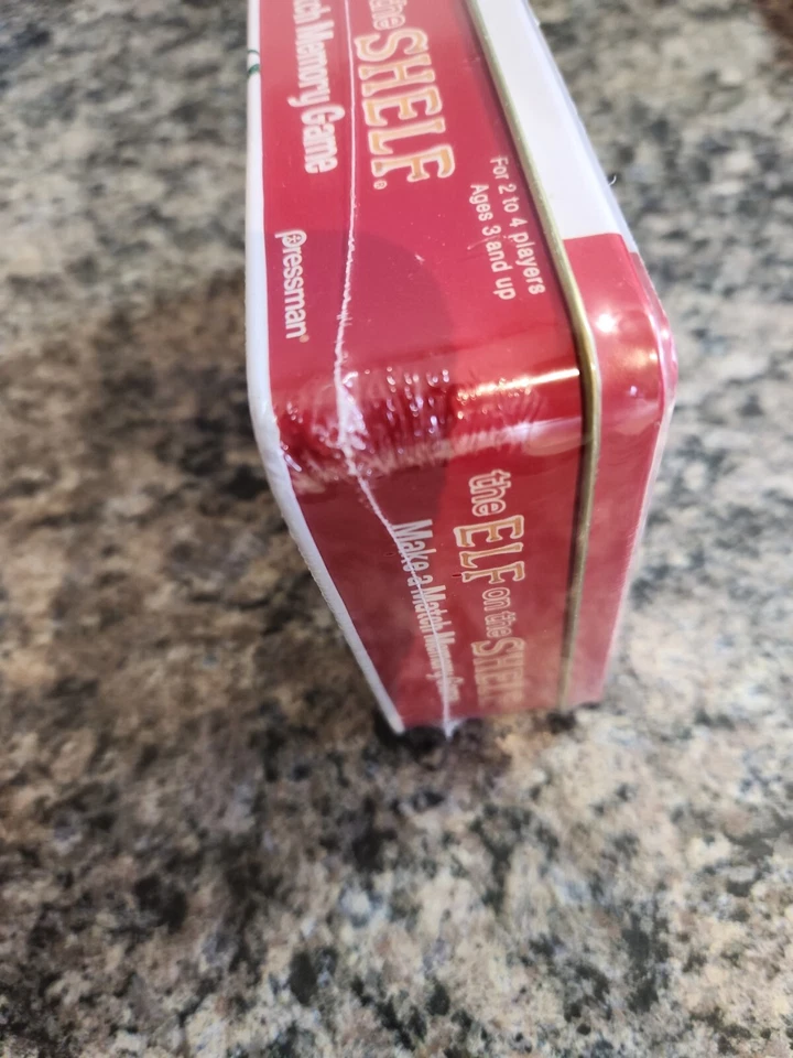 Pressman Elf on The Shelf Make a Match Game in Tin Box Brand New - Image 2 of 4