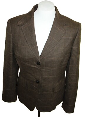 Damen BROOKS BROTHERS 346 blazer Sakko eher  Gr 38  Jacket Jacke wolle