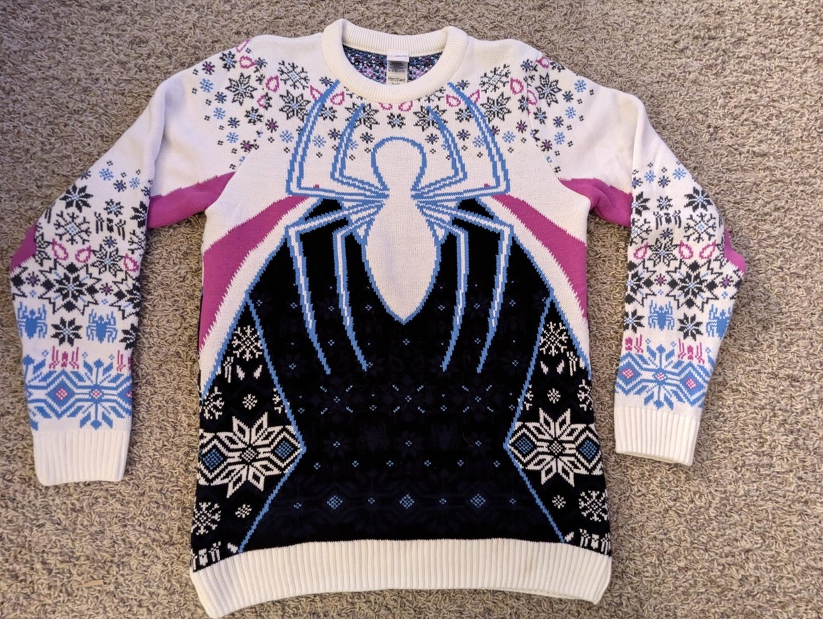Boxlunch Spider Man Ugly Christmas Sweater Spiderman Ugly