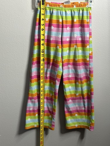 Girls Kids Stripe Pajama Bottoms Pants Size 8 - Picture 5 of 5