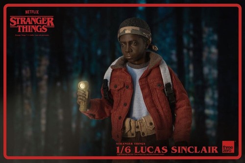 Stranger Things Figura 1/6 Lucas Sinclair 23 cm ThreeZero - Imagen 4 de 13