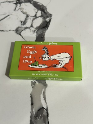 I HEART REVOLUTION DR. SEUSS GREEN EGGS & HAM EYESHADOW PALETTE - NEW IN BOX