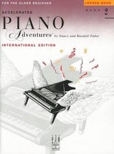 Accelerated Piano Adventures for the Older Beginner - Lesson Book 2, Inte - GOOD