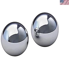 Reliable 2" Chrome Steel Bearing Balls G25 - Ideal for Versatile Uses, 2 Pack