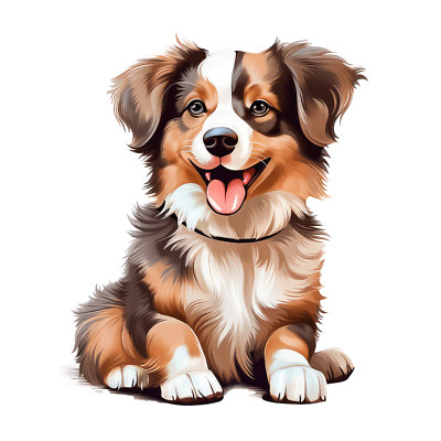 Miniature American Shepherd Auto Aufkleber 9X9 cm Hunde Sticker