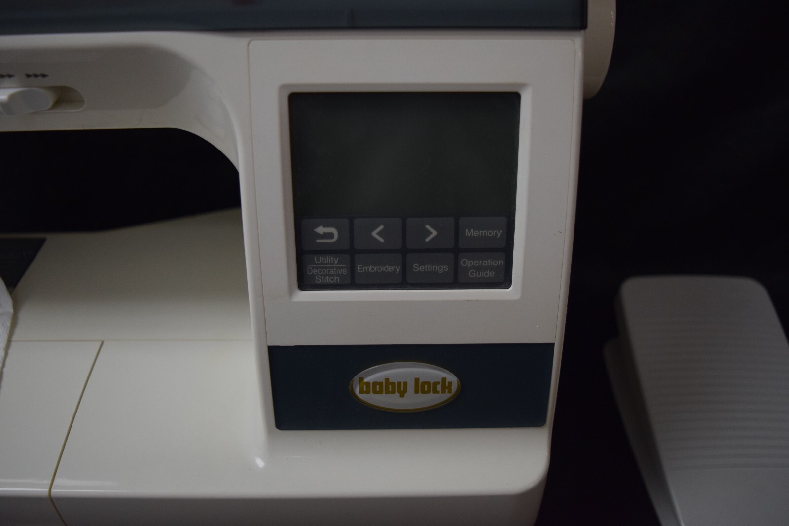 Baby Lock Ellure BLR Sewing And Embroidery Machine Case & Foot