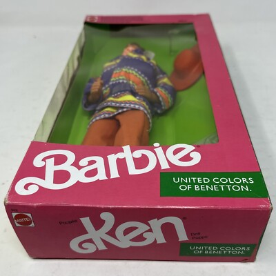 Barbie United Colors of Benetton Ken Doll Mattel 1990 #9406 NEW | eBay