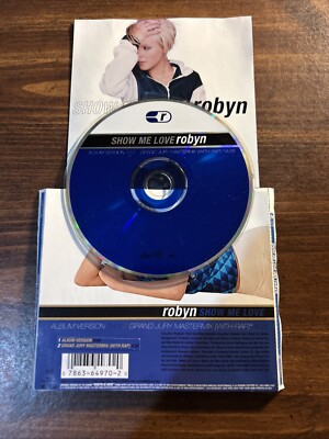Robyn Show Me Love/Do You Know What It Takes Single CD Disc Inlay Only No Case