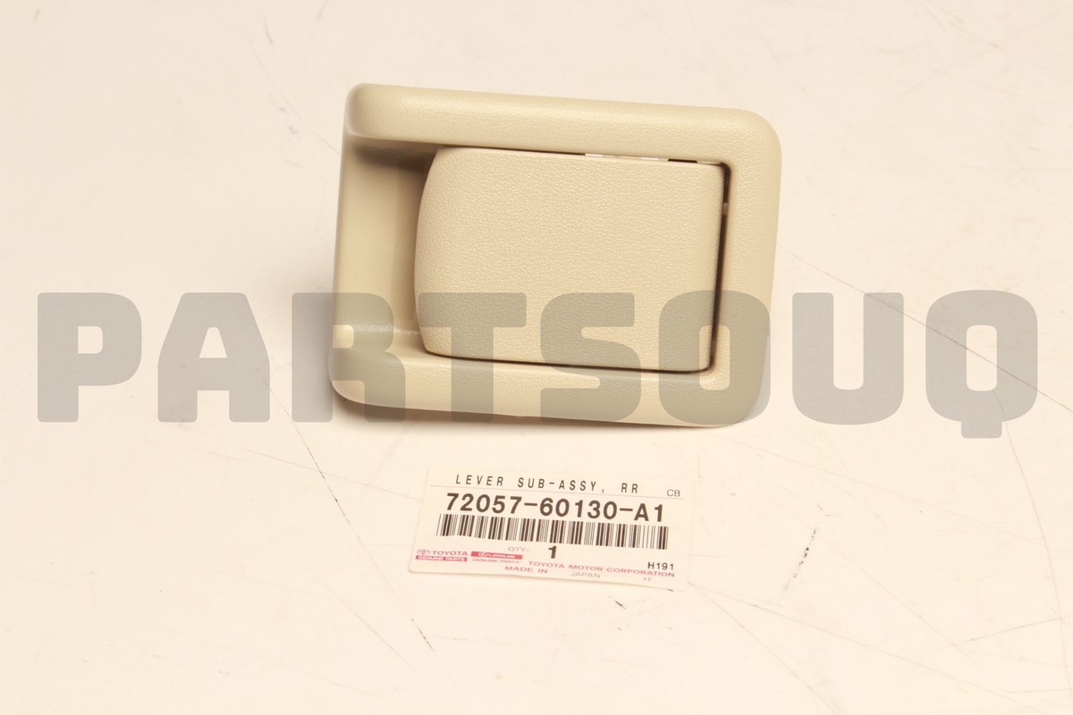 7205760130A1 Genuine Toyota LEVER SUB-ASSY, REAR SEAT LOCK CONTROL