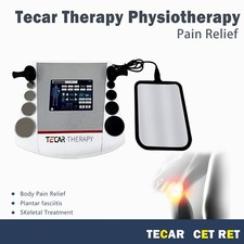 Tecar Therapy Machine Physiotherapy CET RET 448khz Sports Injury Pain Relief