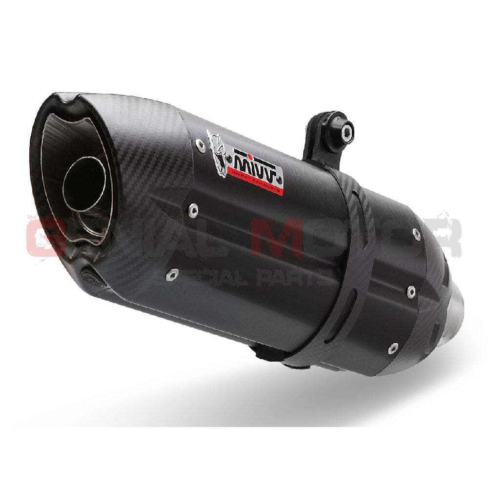 Mivv Exhaust Muffler Suono Black Stainless Steel Suzuki Gsx-S 750 2017 > 2020