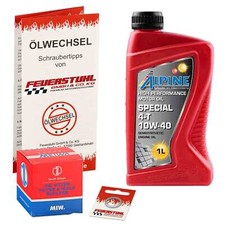 Honda Montesa Cota 4RT 301 RR (ND15) 22-23, Alpine 10W40 Öl + MiW Ölfilter Set