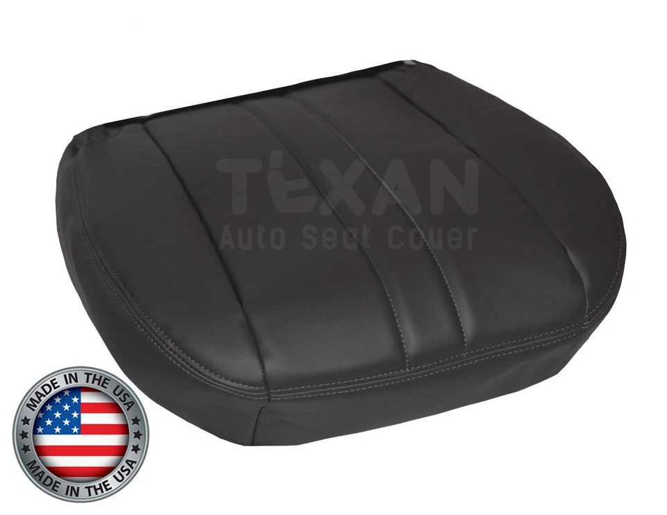 Cubierta de asiento inferior del conductor gris oscuro para GMC Topkick C4500 C5500 C6500 2004, 2005 Foto 2 de 4