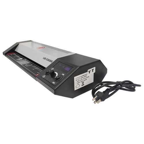 110V 13" A3 Laminator Hot&Cold Laminating Machine, 4-Roller Laminator Machine w - Picture 9 of 24