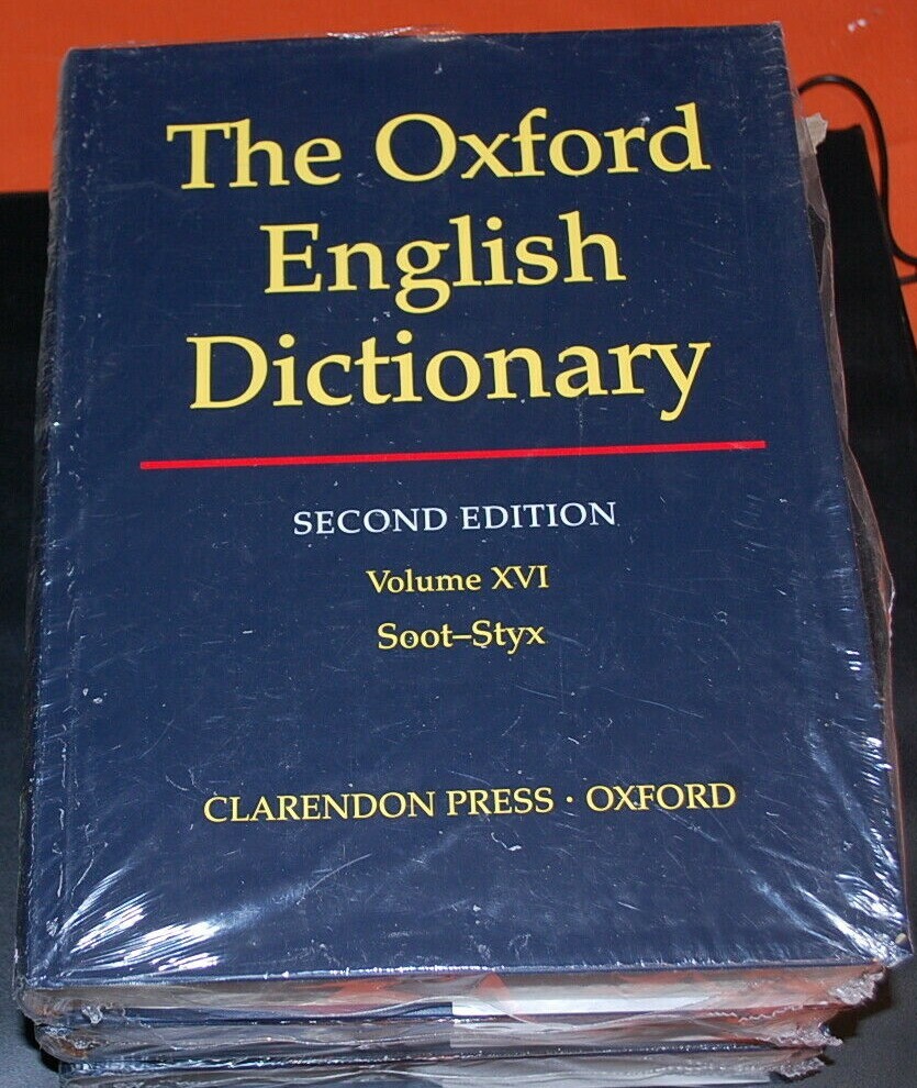 The Oxford English Dictionary Vols1-20　四 The Oxford English Dictionary, Volume 1-20, (20 Volume Set