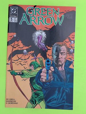 Green Arrow #15 Vol. 2 1989 DC Comics High Grade Comic Book V57-72