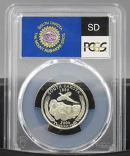 2006 S South Dakota Silver PCGS PR 70 DCAM