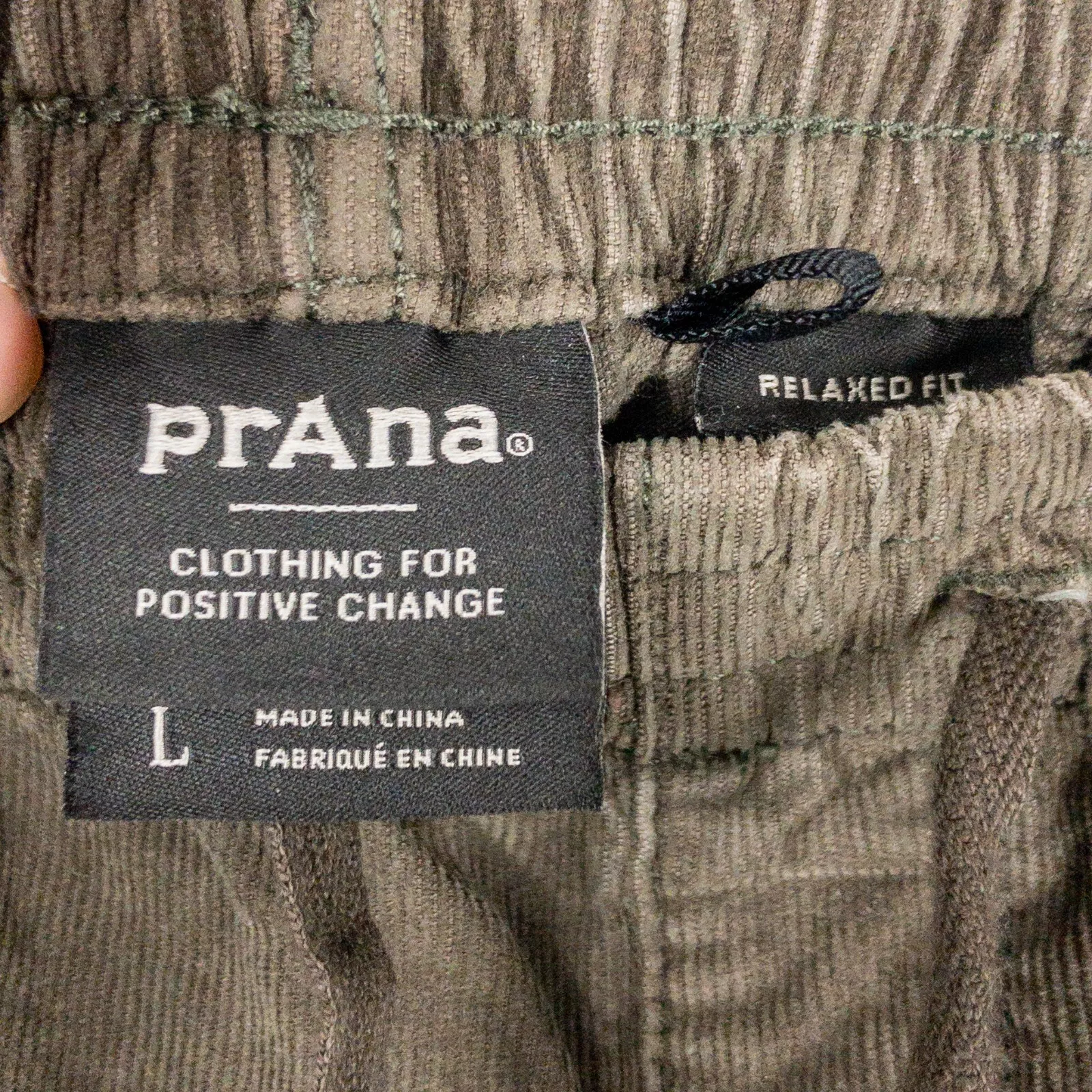 prana jogger cargo relaxed fit corduroy pants