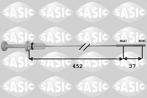 Fits SASIC 1940015 OIL DIPSTICK