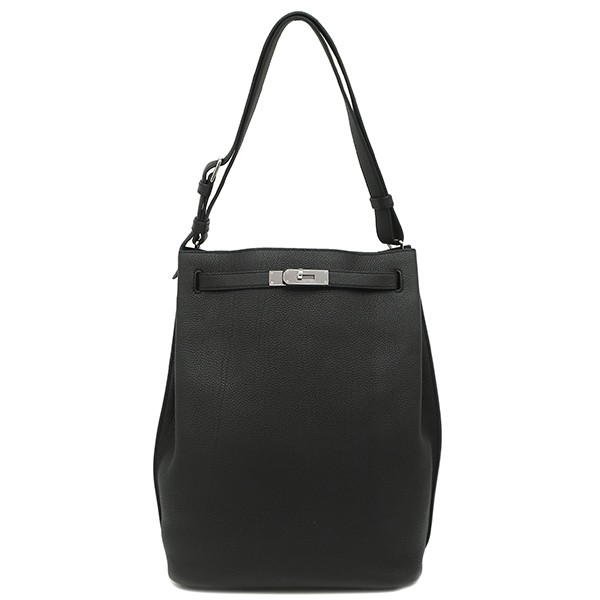 Hermes Shoulder Bag So Kelly 26 Togo Black 971896