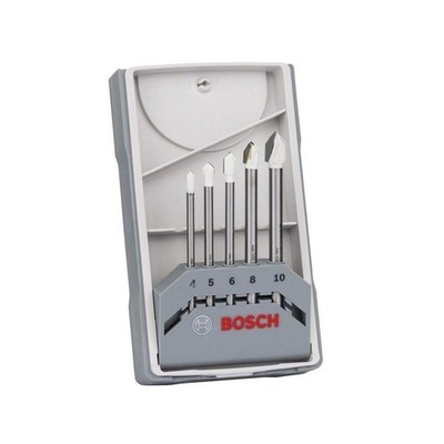 Bosch CYL-9 Ceramic Fliesenbohrer-Sets, 5-teilig  4 - 10 mm - 2608587169
